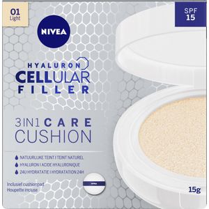 NIVEA Hyaluron Cellular Filler 3in1 Care Cushion â€“ Light