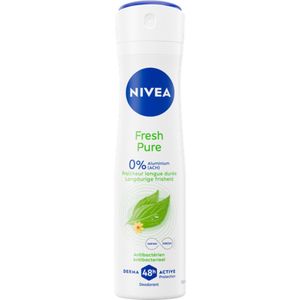 Nivea - Fresh Pure - Deodorant Spray - 150ml - Dermatologisch Bewezen