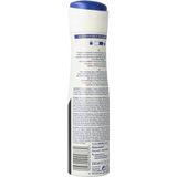 NIVEA Deodorant Spray Invisible For Black & White Clear - 150 ml
