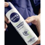 NIVEA MEN Sensitive Protect Deodorant Spray - Anti Transpirant Deo - Quick Dry - 6 x 150 ml - Voordeelverpakking