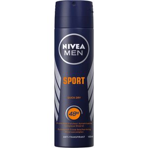 NIVEA MEN Sport - Anti-Transpirant - Deodorant Spray - 150 ml