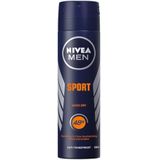 6x Nivea Men Deodorant Spray Sport 150 ml