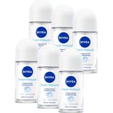 NIVEA - Fresh Natural - Deodorant Roller - Oceaanextracten - Alcoholvrij