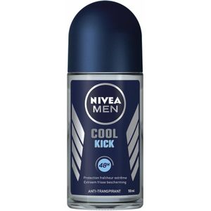 6x Nivea Men Deodorant Roller Cool Kick 50 ml
