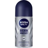 NIVEA MEN Silver Protect Dynamic Power Anti-Transpirant Deo Roller - Deodorant - 6 x 50 ml - Voordeelverpakking