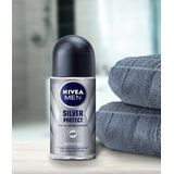 NIVEA MEN Silver Protect Dynamic Power Anti-Transpirant Deo Roller - Deodorant - 6 x 50 ml - Voordeelverpakking