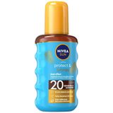 NIVEA SUN Protect & Bronze Beschermende Zonnebrand Olie Spray SPF 20 - 200 ml