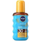 NIVEA SUN Protect & Bronze Zonnebrand Olie Spray - SPF 30 - Waterproof - Met pro-melanine extract - 200 ml