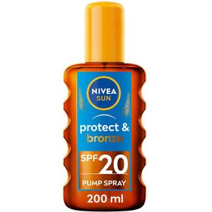 Nivea Sun Protect & Bronze Oil Spray SPF20 200 ml