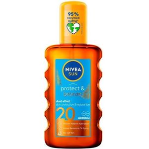 Nivea - Sun Protect & Bronze - Oliespray - SPF20 - 200 ml