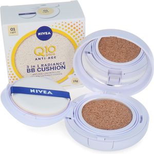 Nivea Q10 Plus 3 in 1 Radiance BB Cushion BB Cream - 15 gram