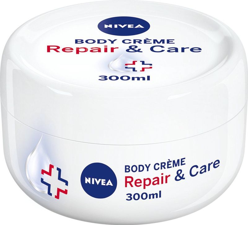 NIVEA Repair & Care Bodycrème - Body Care - Crème voor Zeer Droge Huid - 72 uur hydraterend - 300 ml