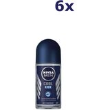 Nivea Men - Cool Kick - Deodorant Roll-on - 6 Stuks - 50 ml