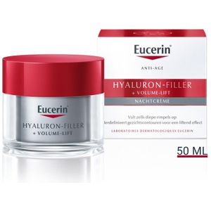 Eucerin - Hyaluron-Filler + Volume-Lift Nachtcrème - Gezichtscrème - 50ml