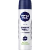 Nivea Men - Sensitive Protect - Deodorant - 6 x 150 ml