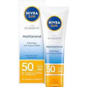 NIVEA SUN Zonnematerende gezichtscrème SPF50, 50 ml