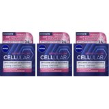 3x Nivea Cellular Filler Nachtcrème Verstevigend 50 ml