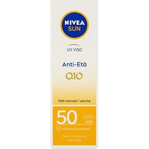 Nivea Sun UV Viso Crema Solare Anti-Rughe & Anti-Macchie Viso FP50, Protezione Molto Alta, 50 ml