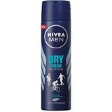 NIVEA MEN Dry Fresh - 6 x 150ml - Voordeelverpakking - Deodorant Spray