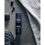 NIVEA Deep black carbon deodorant spray - 6 x 150 ml - voordeelverpakking