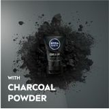 NIVEA MEN Deep Reinigingsgel - Face Wash - Gezichtsreiniging Mannen - 100 ml