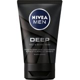 NIVEA MEN Deep Reinigingsgel - Face Wash - Gezichtsreiniging Mannen - 100 ml
