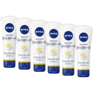 NIVEA 3-in-1 Q10 Anti-Age Handcrème - Handverzorging - 100 ml