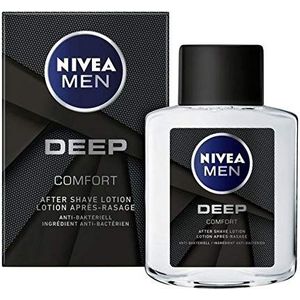 Nivea Men After Shave Lotion - Deep Comfort - 3 stuks (3 x 100 ml)