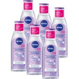 NIVEA Essentials Sensitive & Verzorgend - 6 x 200 ml - Micellair Water - voordeelverpakking
