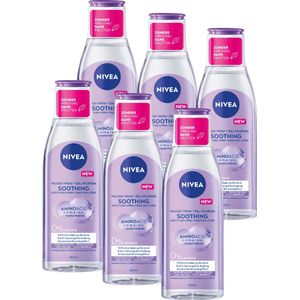 NIVEA Essentials Sensitive & Verzorgend - 6 x 200 ml - Micellair Water - voordeelverpakking