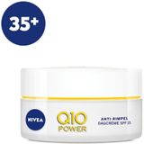 NIVEA Q10 Power Anti-Rimpel Dagcrème - SPF 15 - Alle huidtypen - Met Q10 en creatine - 50 ml