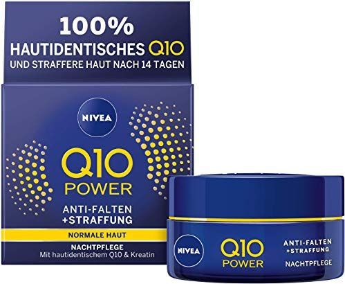 NIVEA Q10 Power Anti-Wrinkle + Firming Night Cream Nachtcrème Gezicht 50 ml
