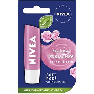 Nivea Lippenbalsem - Soft Rose 5.5ml