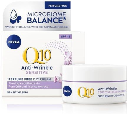 NIVEA - Q10 Sensitive - Gezichtscrème - Parfumvrij - 50ml