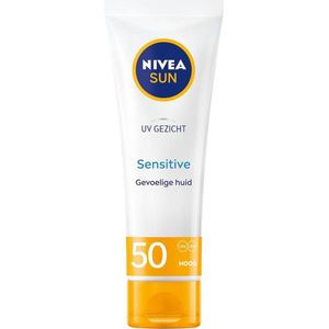Nivea Sun Sensitive Zonnecreme Gezicht SPF 50+ 50 ml