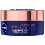 NIVEA CELLular Expert Lift Anti-Age Nachtcrème - Alle huidtypen - Met Bakuchiol en Hyaluronzuur - 50 ml