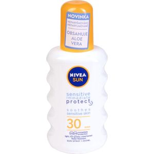 Nivea SUN Protect & Sensitive beschermende bruiningsspray SPF 30 200 ml