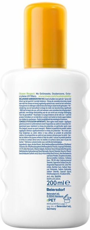 NIVEA - Sun Sensitive - Zonnemelk Spray - SPF 50 - 200 ml