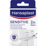 Hansaplast Sensitive Pleisters - Wondpleisters - Wondverzorging - 2m x 6cm