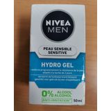 Nivea Men - Sensitive Hydro Gel - Gezichtsverzorging - 2 x 50 ml - Voor Gevoelige Huid