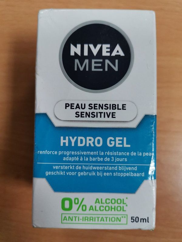 Nivea Men - Sensitive Hydro Gel - Gezichtsverzorging - 2 x 50 ml - Voor Gevoelige Huid
