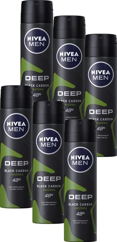 NIVEA MEN - Deep Amazonia - Deodorant Spray - Alcoholvrij - 150ml