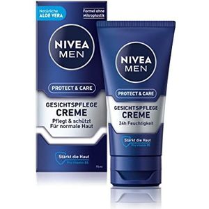 NIVEA MEN Protect & Care Gezichtscrème 75 ml, Verzachtende Gezichtscrème