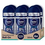 Nivea Men - Fresh Ocean - Deodorant Roll-on - Oceaangeur - 6 x 50 ml