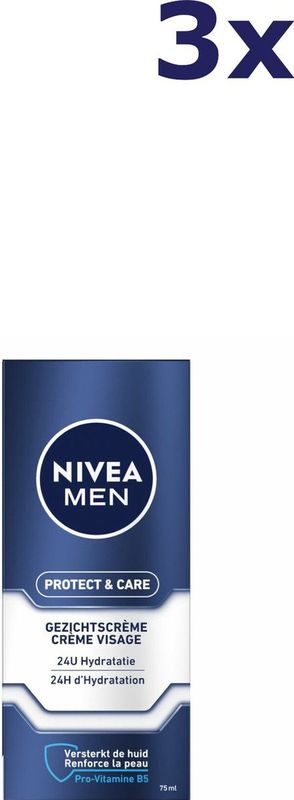 Nivea - Men - Gezichtscrème - 75ml - Aloë Vera - Pro-Vitamine B5