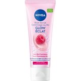 NIVEA Glow Rijstscrub - Gezichtsscrub - 150ml - Verrijkt met Japonica-rijstzaden