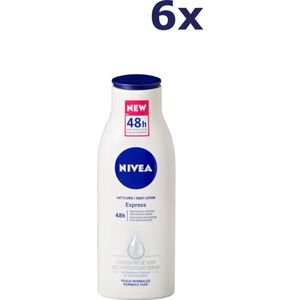 6x Nivea Bodylotion - Express 400 ml