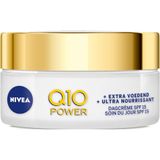NIVEA Q10 Power Dagcrème Extra voedend – Anti-rimpel Crème – SPF 15 – Bio arganolie – Droge huid – 50 ml
