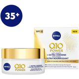 NIVEA Q10 Power Dagcrème Extra voedend – Anti-rimpel Crème – SPF 15 – Bio arganolie – Droge huid – 50 ml