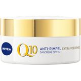 NIVEA Q10 Power Dagcrème Extra voedend – Anti-rimpel Crème – SPF 15 – Bio arganolie – Droge huid – 50 ml